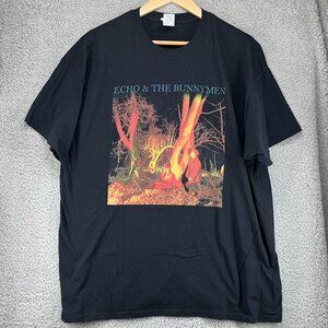 Echo & the Bunnymen Crocodiles Band Graphic Tee Unisex T-Shirt XL